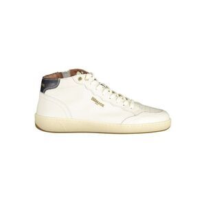 Blauer White Leather Men Men's Sneaker